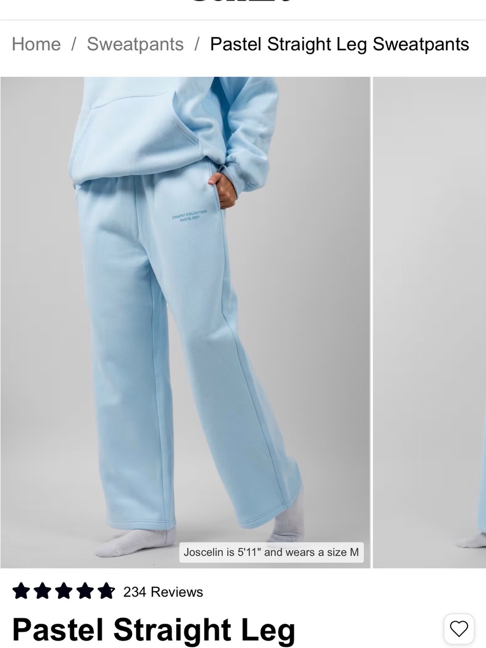 Women's Light Blue straight leg comfrt pastel edit pants.